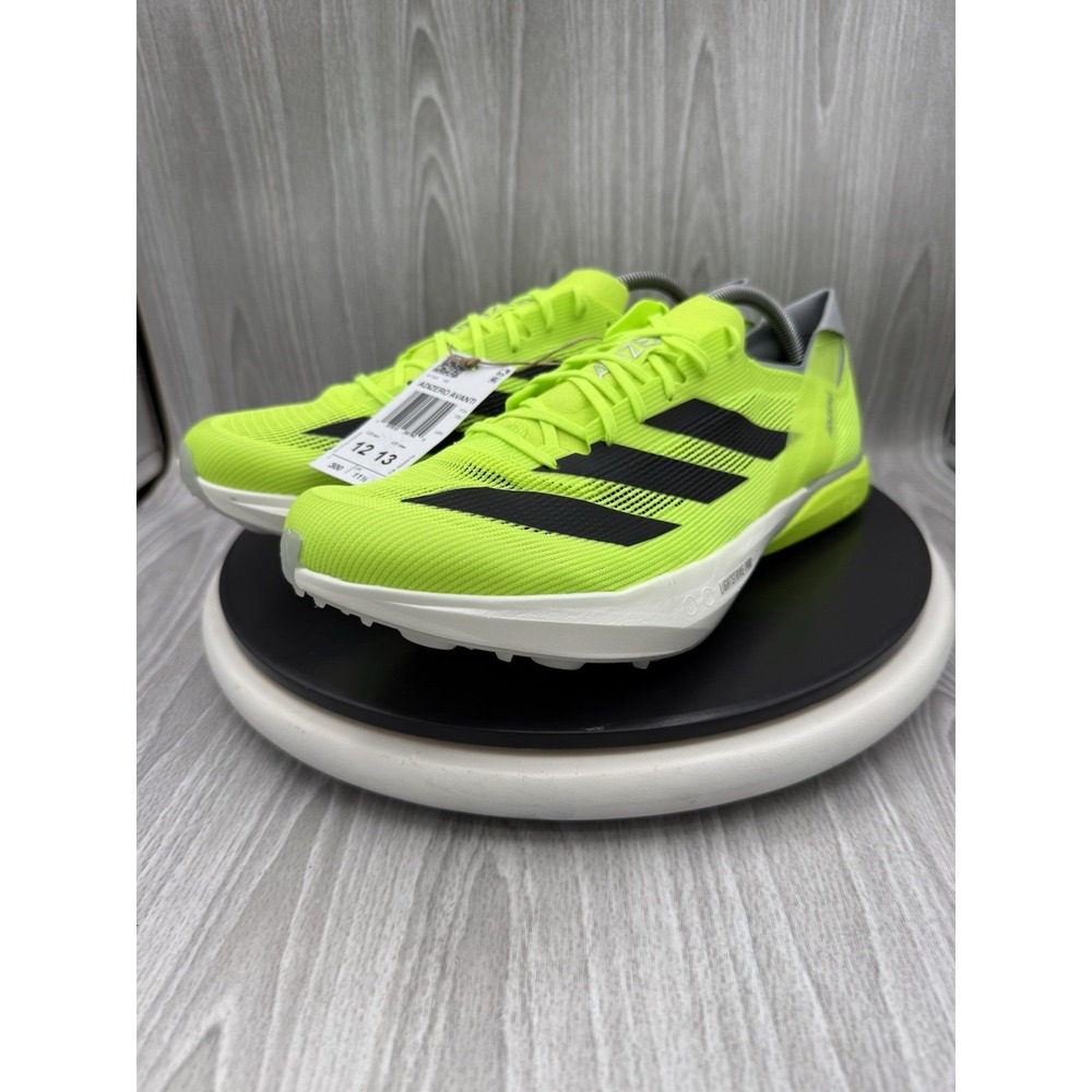 Adidas Adizero Avanti Mens Sz 12.5 Spikes Lucid Lemon Track & Field Shoes IG1989